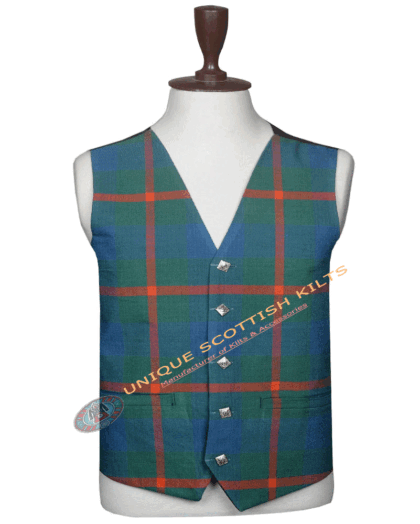 Agnew Ancient Tartan Waistcoat Kilt Vest