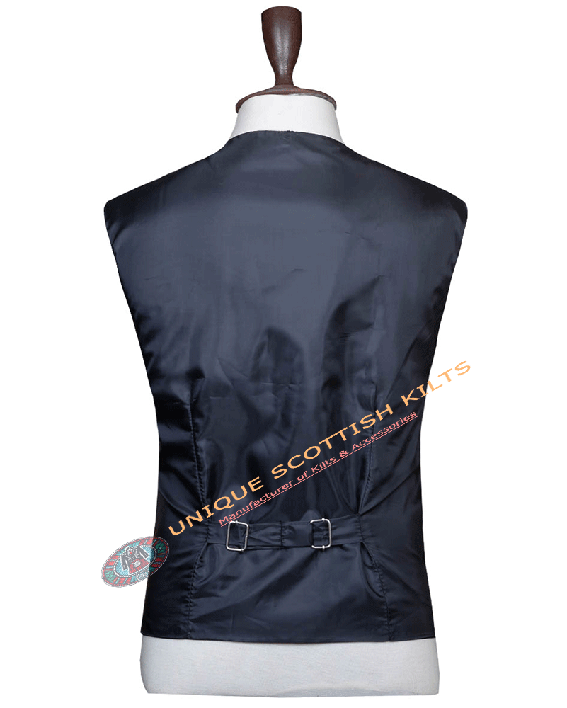Buchanan Hunting Tartan Waistcoat Kilt Vest - Image 3