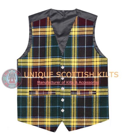 Buchanan Muted Tartan Waistcoat Kilt Vest