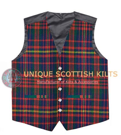 Cameron Tartan Waistcoat Kilt Vest