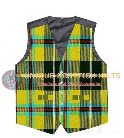 Cornish National tartan Waistcoat Kilt Vest