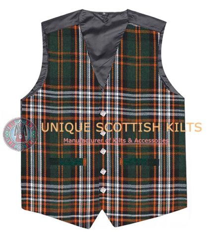 Heritage of Ireland Tartan Waistcoat Kilt Vest