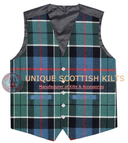 Leslie Green Ancient Tartan Waistcoat Kilt Vest