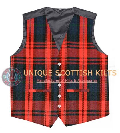 Clan Maclachlan Tartan Waistcoat Kilt Vest