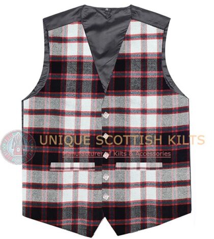 MacPherson Hunting Modern tartan Waistcoat Kilt Vest