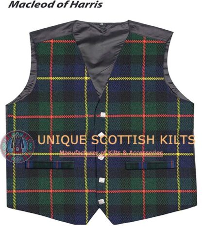 MacLeod of Harris Tartan Waistcoat Kilt Vest