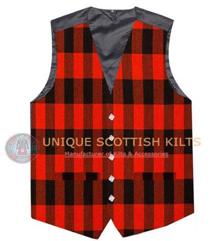 MacGregor Rob Roy Tartan Waistcoat Kilt Vest