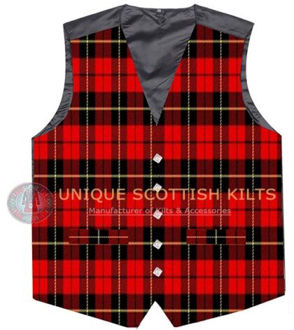 Wallace Tartan Waistcoat Kilt Vest