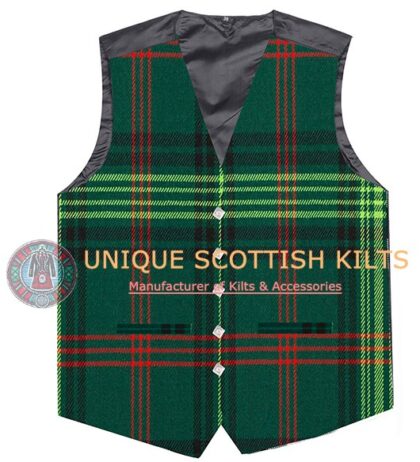 Ross Hunting Modern Tartan Waistcoat Kilt Vest (Copy)