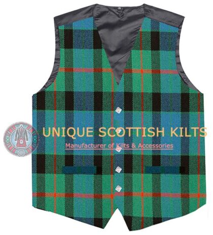 Gunn Ancient Tartan Waistcoat Kilt Vest