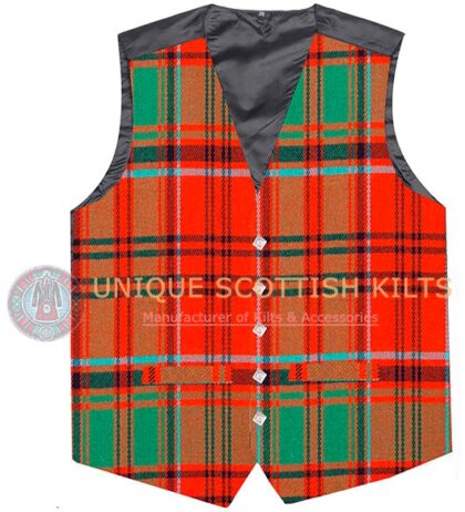 Grant Ancient Tartan Waistcoat Kilt Vest