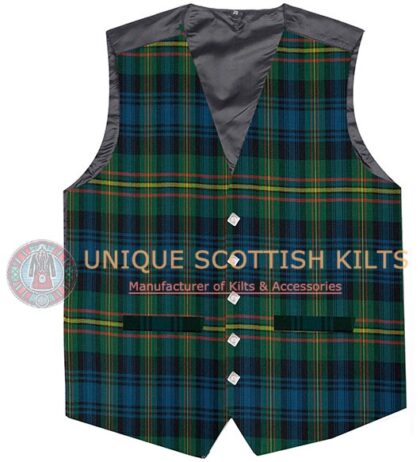 Grant Hunting Ancient Tartan Waistcoat Kilt Vest