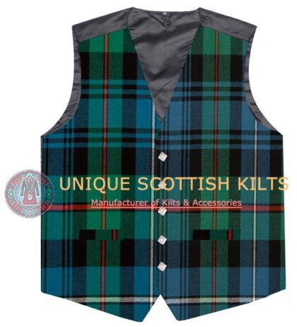 Robertson Hunting Ancient Tartan Waistcoat Kilt Vest