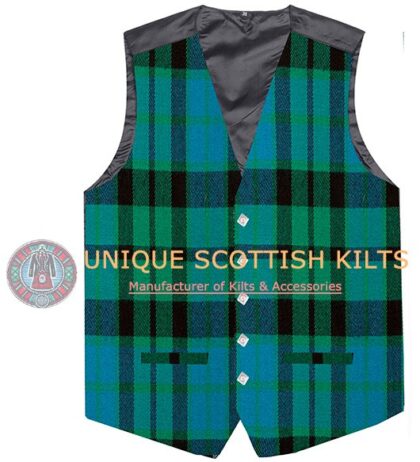 MacKay Ancient Tartan Waistcoat Kilt Vest