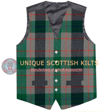 Lloyd Welsh Tartan Waistcoat Kilt Vest