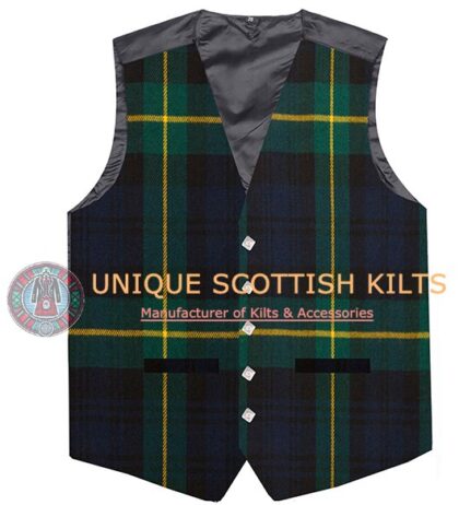 Gordon Tartan Waistcoat Kilt Vest