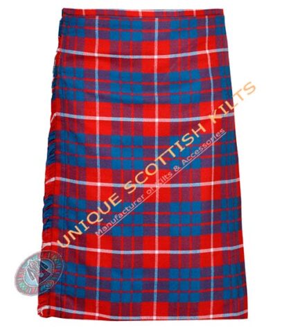Hamilton red Tartan Kilt
