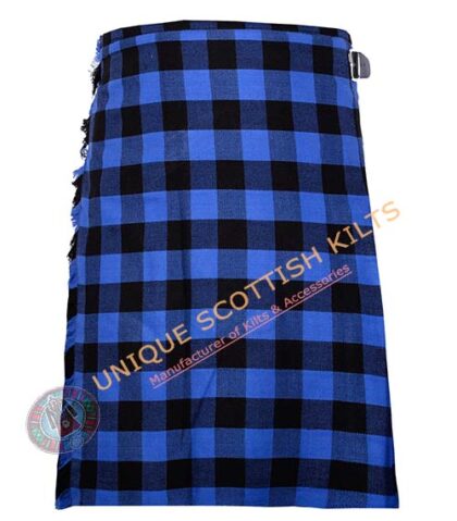 Blue Buffalo plaid Tartan kilt