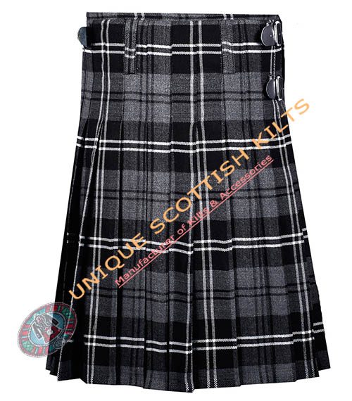 3 Granite Tartan Kilt - Image 3