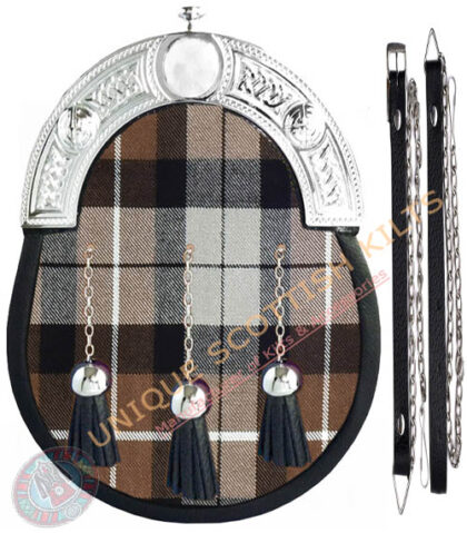 Graham Montrose Weathered Tartan Dress Sporran