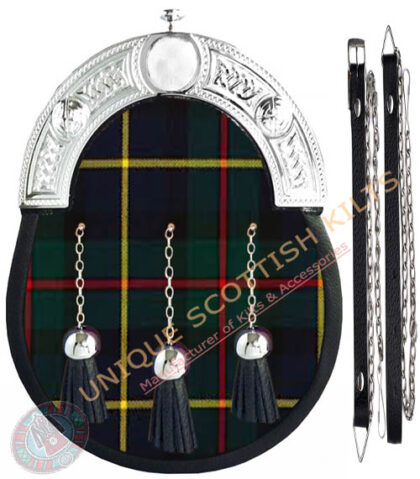 Macleod of Harris Tartan Dress Sporran