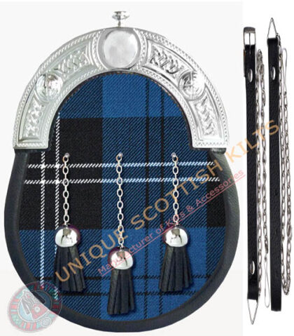 Ramsay blue Tartan Dress Sporran
