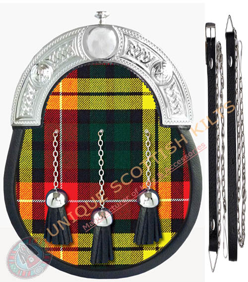 Buchanan Modern Tartan Dress Sporran