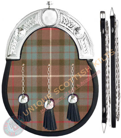 Fraser Weathered Tartan Dress Sporran