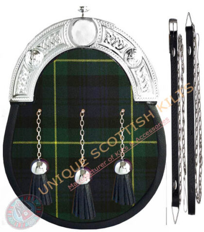 Gordon Tartan Dress Sporran