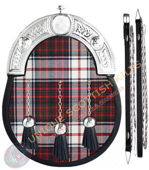 Macdonald Dress Tartan Dress Sporran