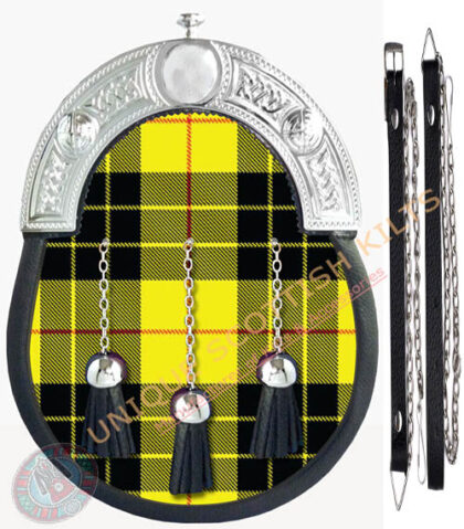 Macleod of Lewis Tartan Dress Sporran
