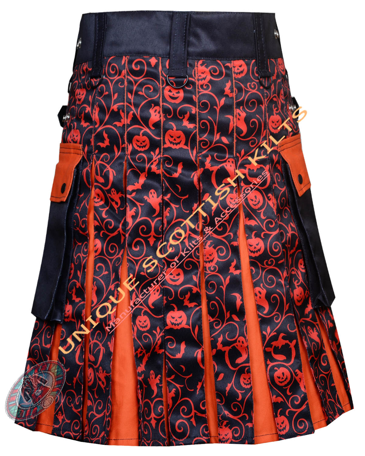 Halloween Utility Kilt With Adjustable Leather steps - Image 4