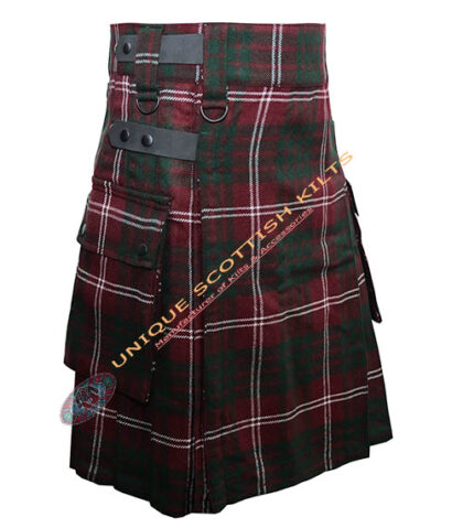 Crawford Cotton Adjustable Straps Utility Kilt