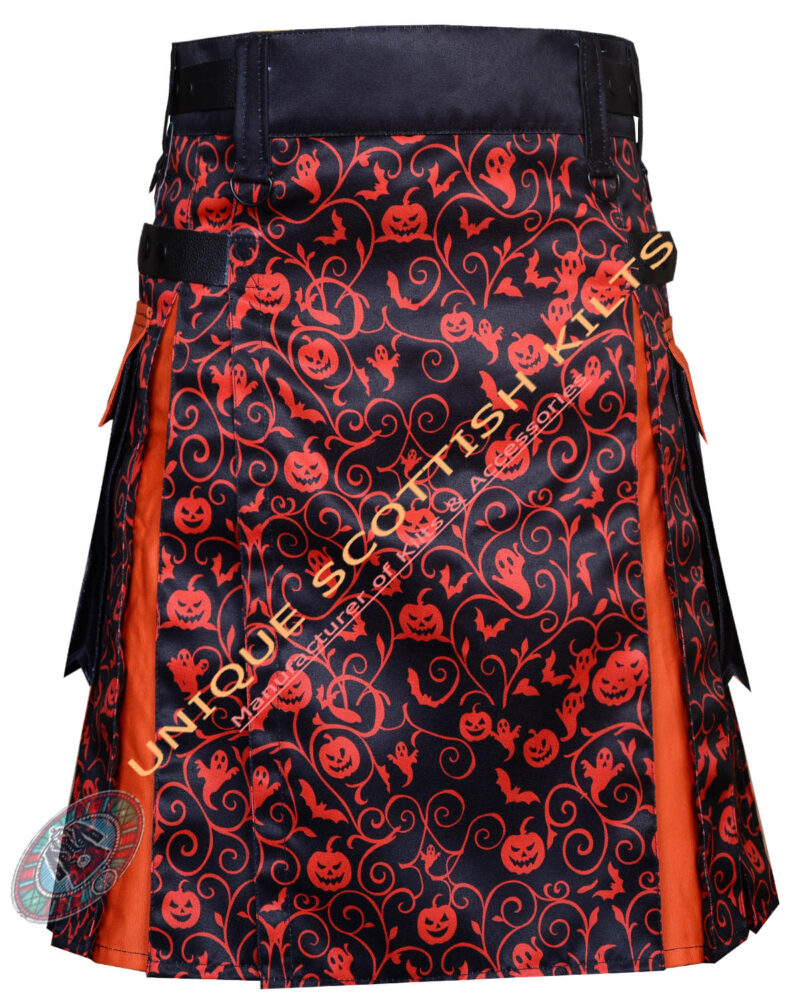 Halloween Utility Kilt With Adjustable Leather steps - Image 2