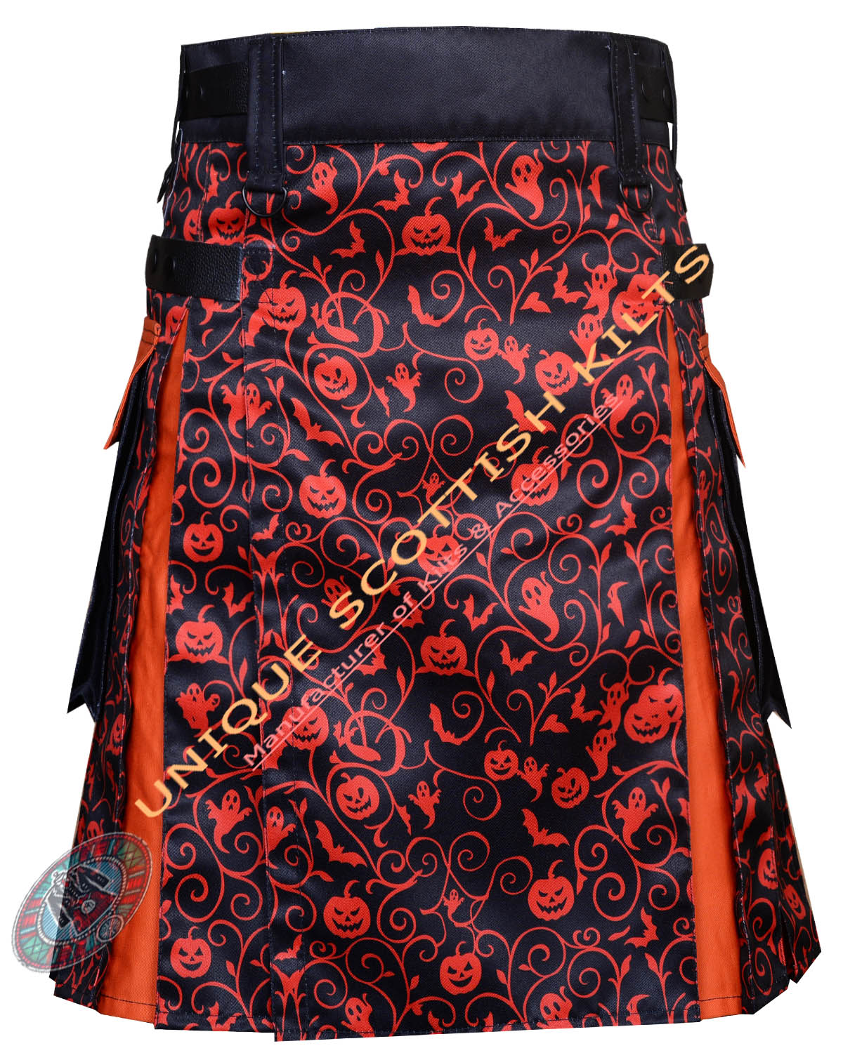 Halloween Utility Kilt With Adjustable Leather steps - Image 2