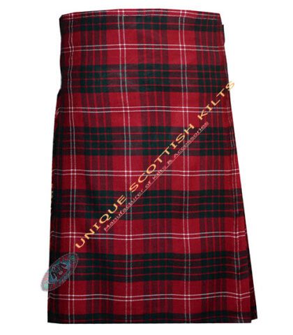 crawford modern tartan 8 yard kilt