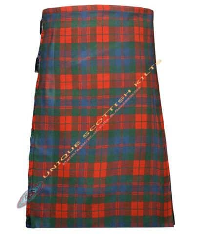 erskine purple tartan 8 yard kilt