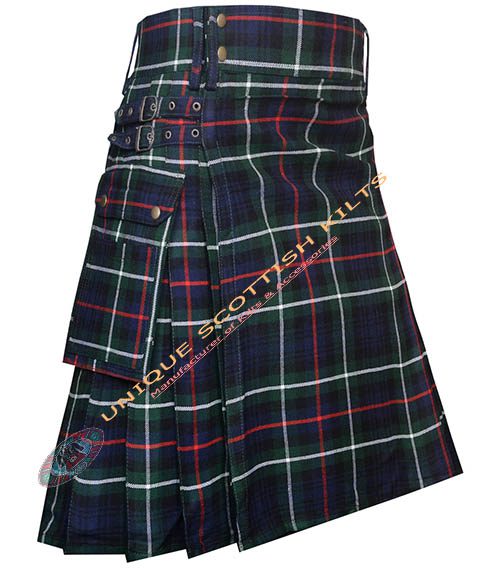 mackenzie modern tartan utility kilt with adjustable buckles mackenzie modern tartan utility kilt with adjustable buckles