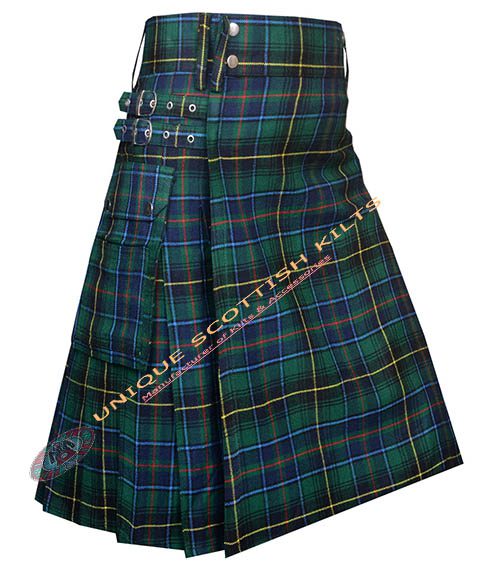 laing dress tartan utility kilt with adjustable buckles (copy)