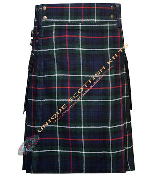 mackenzie modern tartan utility kilt with adjustable buckles mackenzie modern tartan utility kilt with adjustable buckles