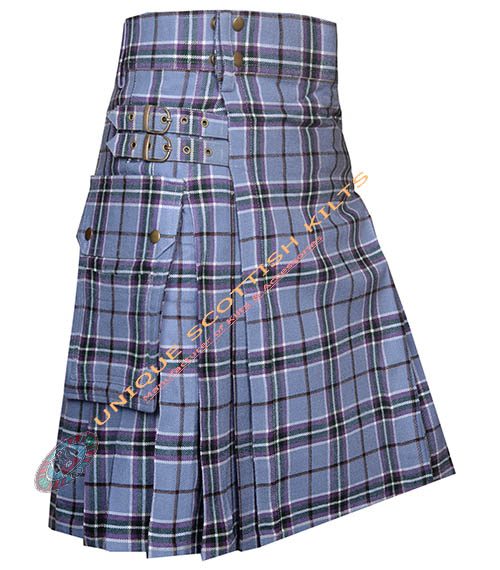 scot ancient tartan utility kilt with adjustable buckles scot ancient tartan utility kilt with adjustable buckles