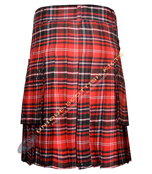 macdougall tartan utility kilt with adjustable buckles macdougall tartan utility kilt with adjustable buckles