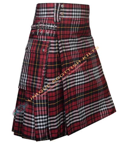 blair ancient tartan utility kilt with adjustable buckles (copy)