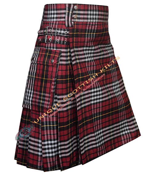 blair ancient tartan utility kilt with adjustable buckles (copy)