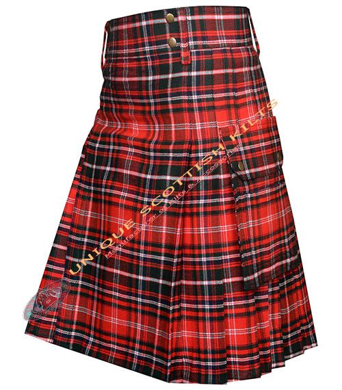 macdougall tartan utility kilt with adjustable buckles macdougall tartan utility kilt with adjustable buckles