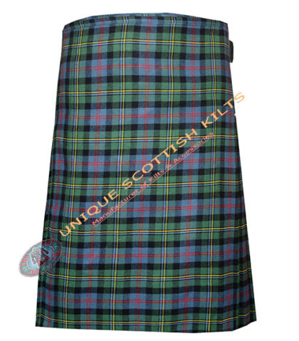 clan malcolm ancient tartan 8 yard kilt