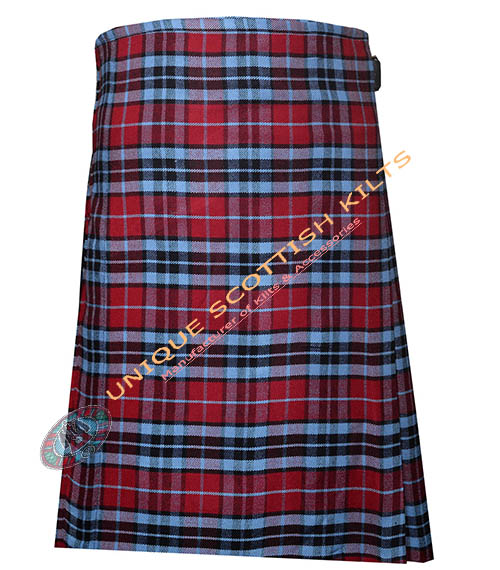 clan thompson red modern tartan 8 yard kilt clan thompson red modern tartan 8 yard kilt
