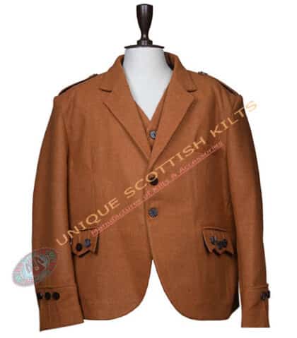 kilt coat charcoal grey wool