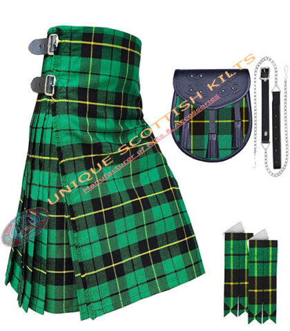 hunting wallace tartan 8 yard kilt 3 pcs deal