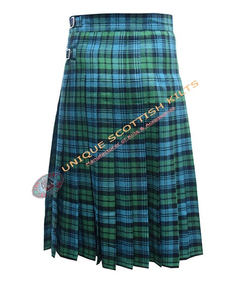 campbell ancient tartan maxi skirt for women